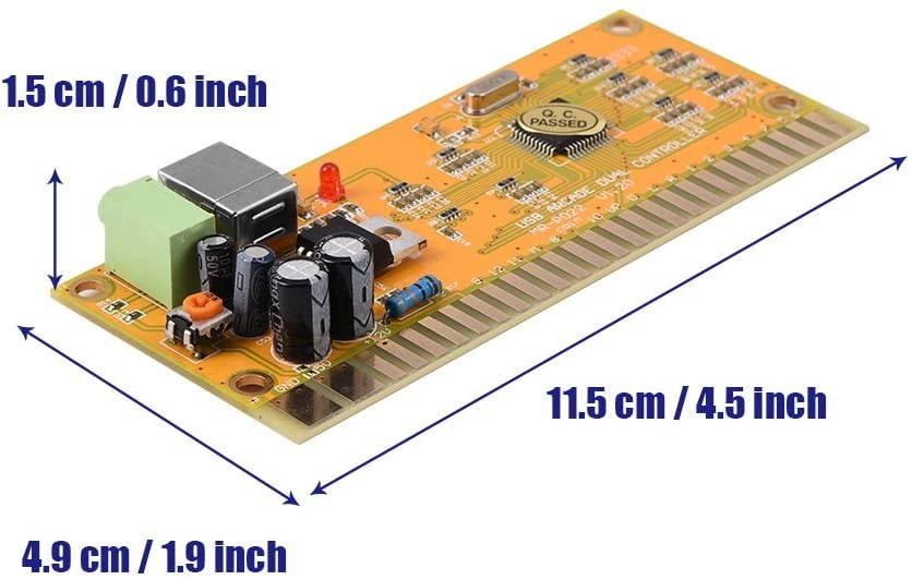 Zerone Double Players Controller Board for Arcade Jamma PC USB PS3 Game