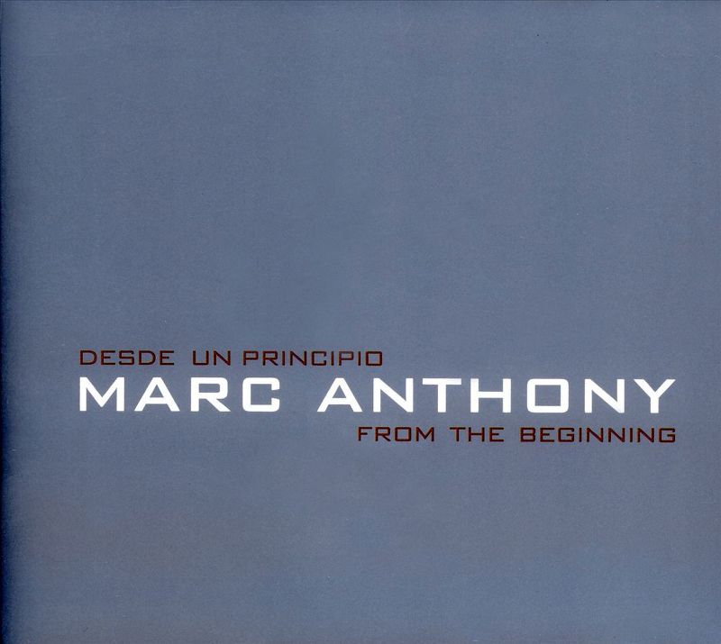 Marc Anthony - Desde un Principio: From the Beginning (Sony International) (CD)