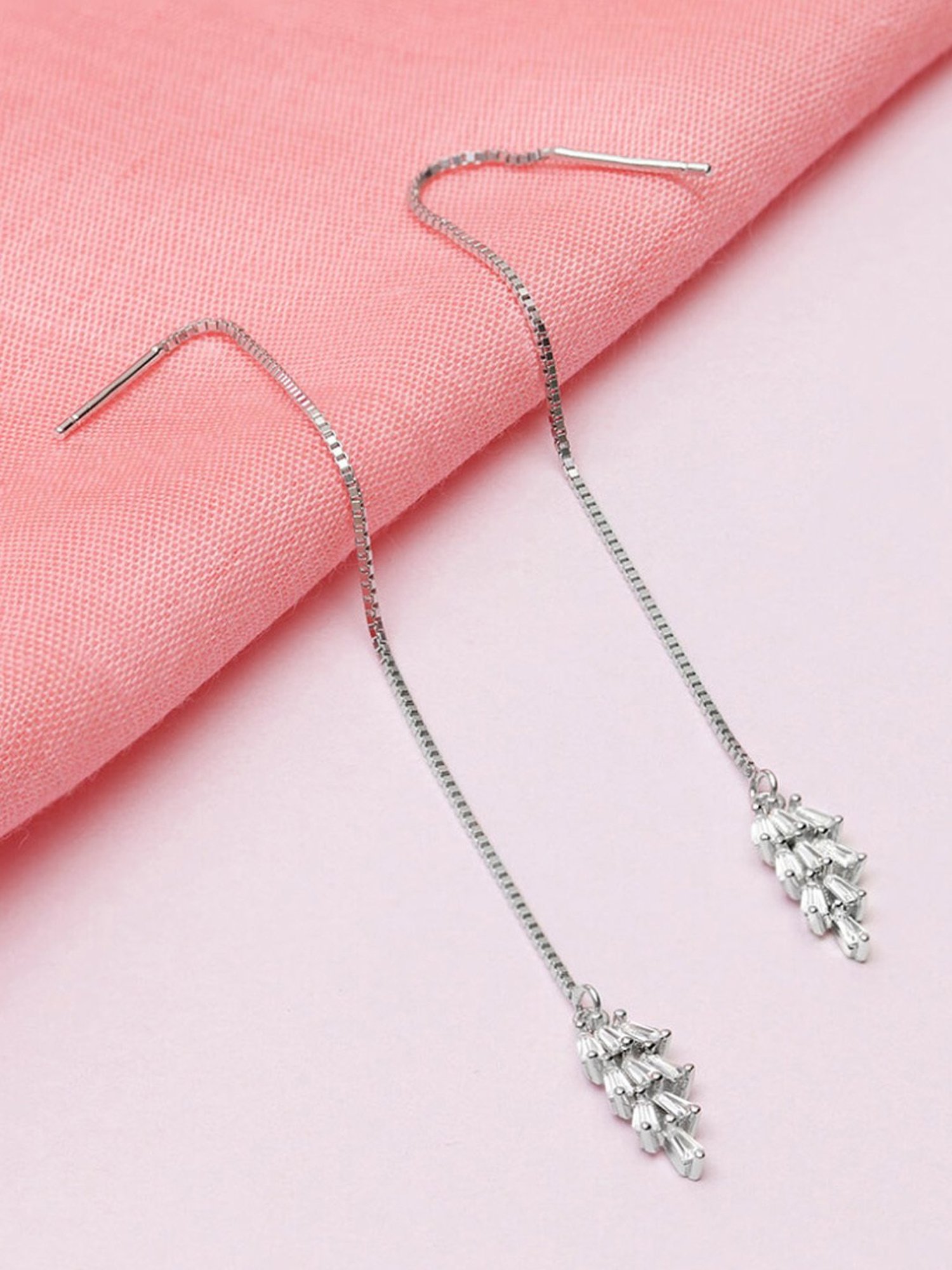 Zavya 92.5 Sterling Silver Earrings for Women