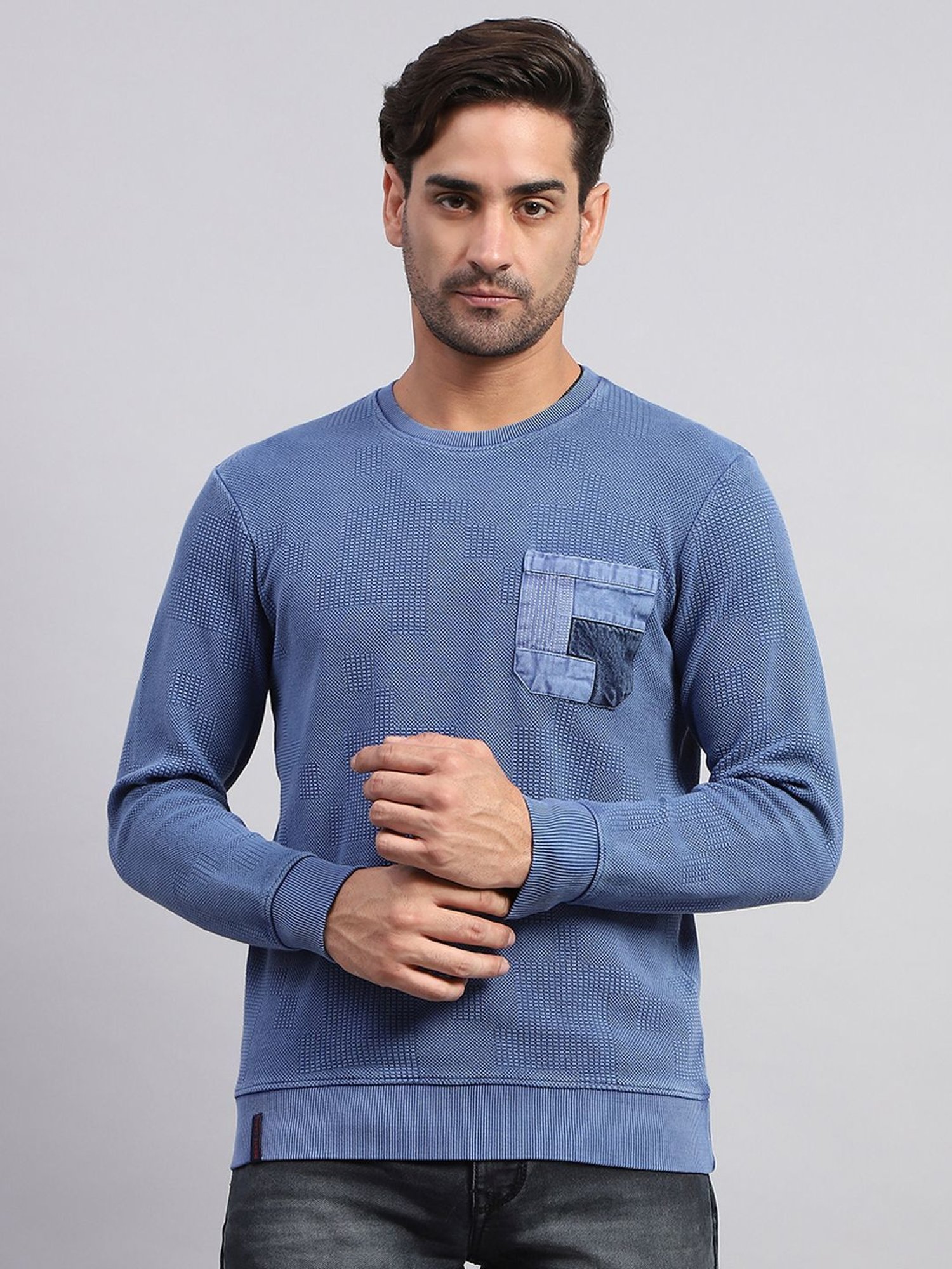 Monte Carlo Blue Regular Fit T-Shirt