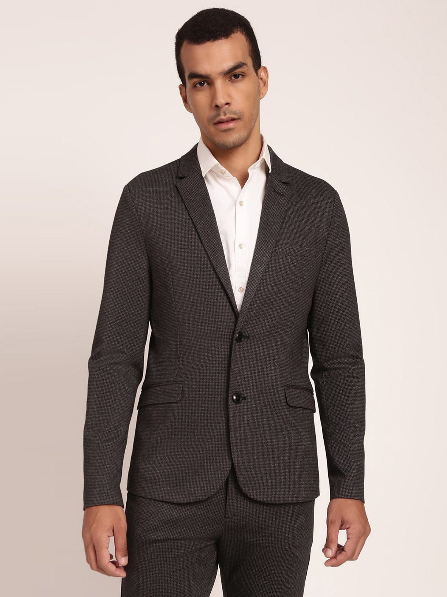 Lindbergh Black Slim Fit Blazer