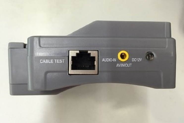 AHD+CVBS Engineering Po 5 inch wrist analog video surveillance tester 1080P coaxial HD with 12V output