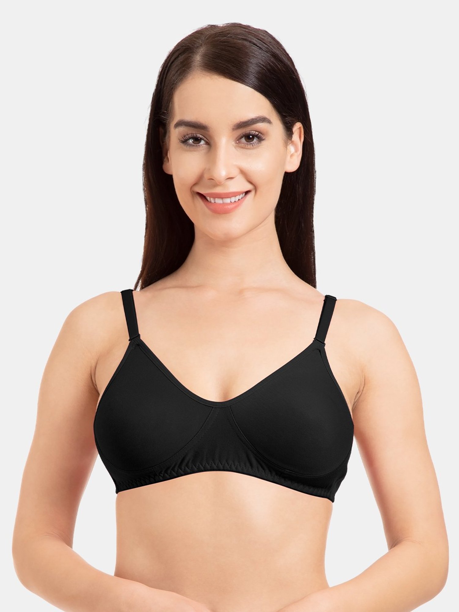 Tweens Black Non Wired Non Padded T-Shirt Bra