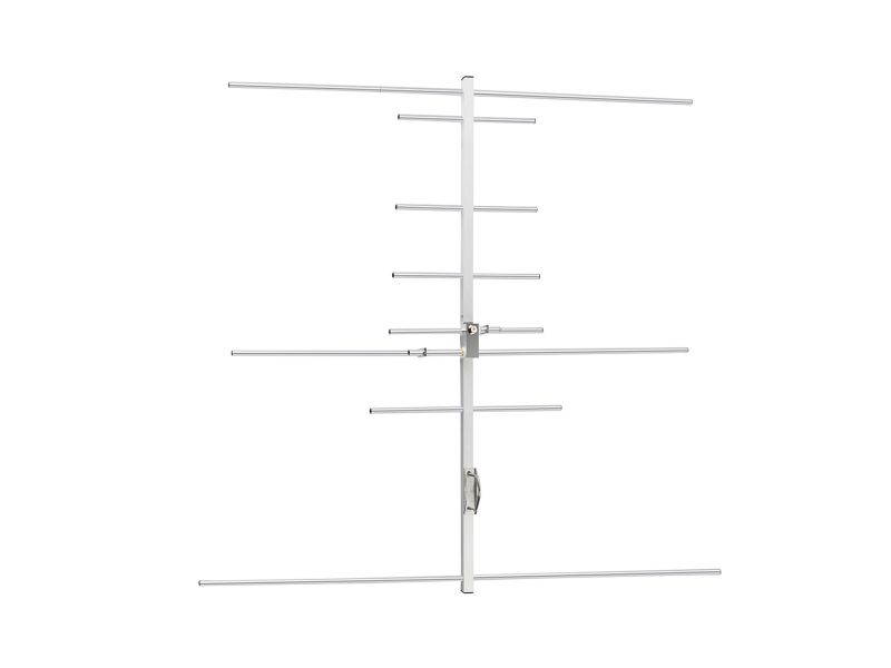 HYS Yagi Antenna Dual Band VHF/UHF 144/430Mhz 2Meter 70CM 100W High Gain 9.5/11.5dBi Outdoor Antenna for Baofeng Motorola Yaesu Kenwood Transceiver 2-Way Radio  SL16 female