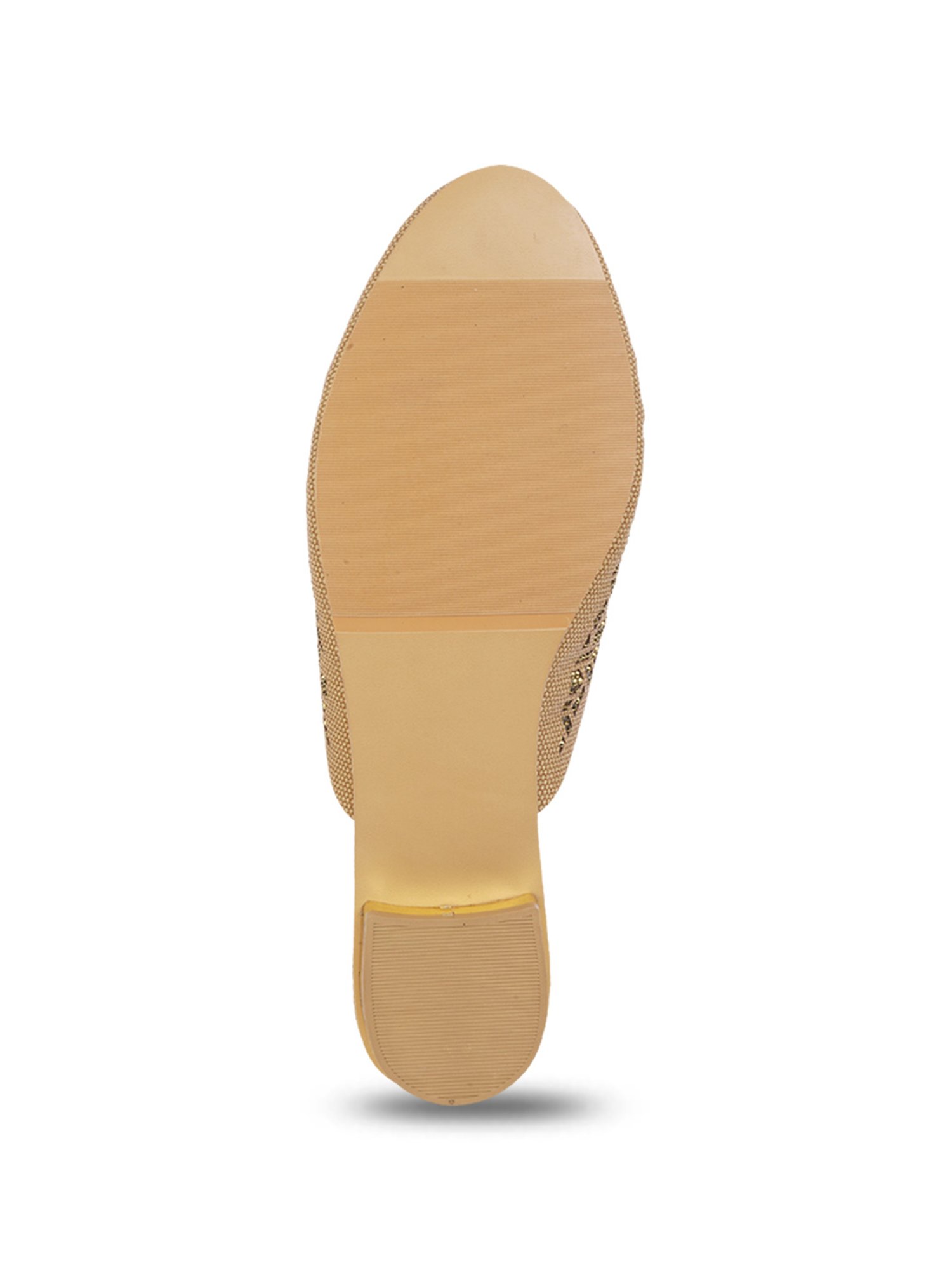 Walkway Women's Antique Gold Mule Shoes