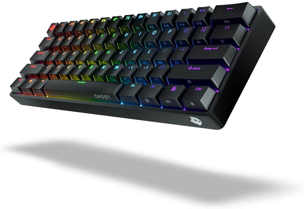 Ghost K1 - Wireless Keyboard Black Cherry MX Blue (Click)