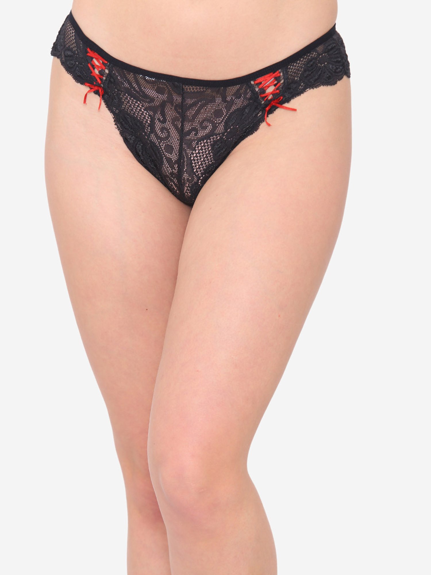 N-Gal Multicolor Lace Bikini Panty (Pack Of 3)