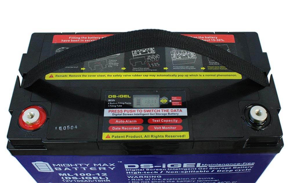 12V 100AH GEL Battery Replaces Solar Wind Deep Cycle VRLA 12V 24V 48V