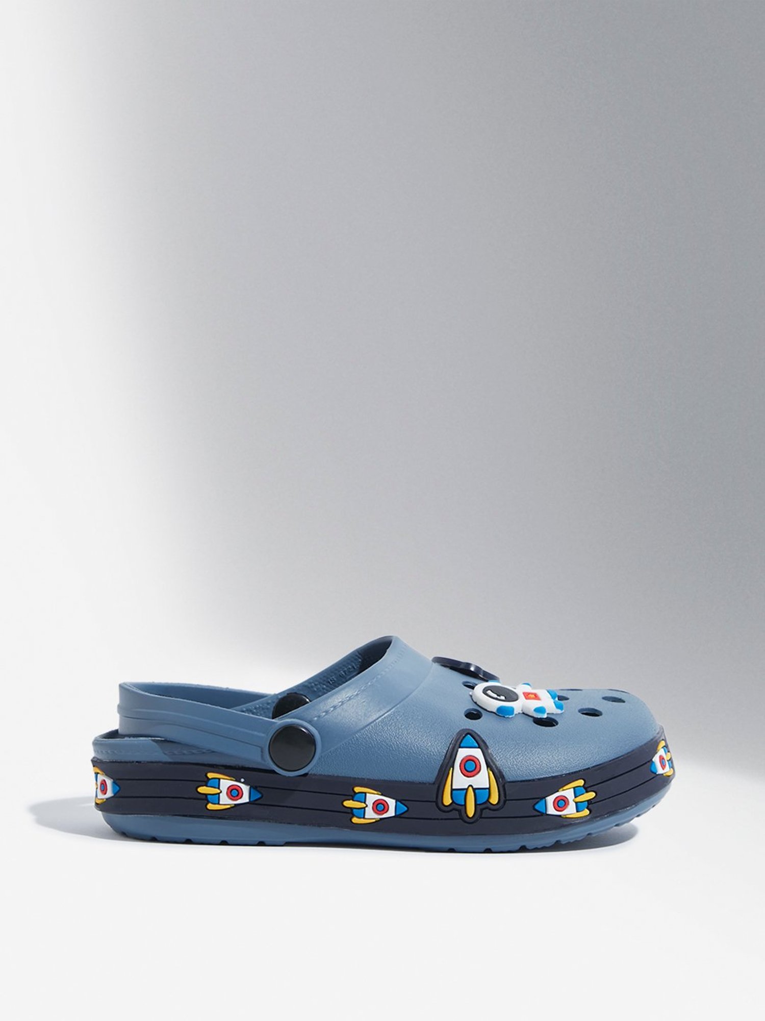 Yellow by Westside Indigo Space Themed Clogs