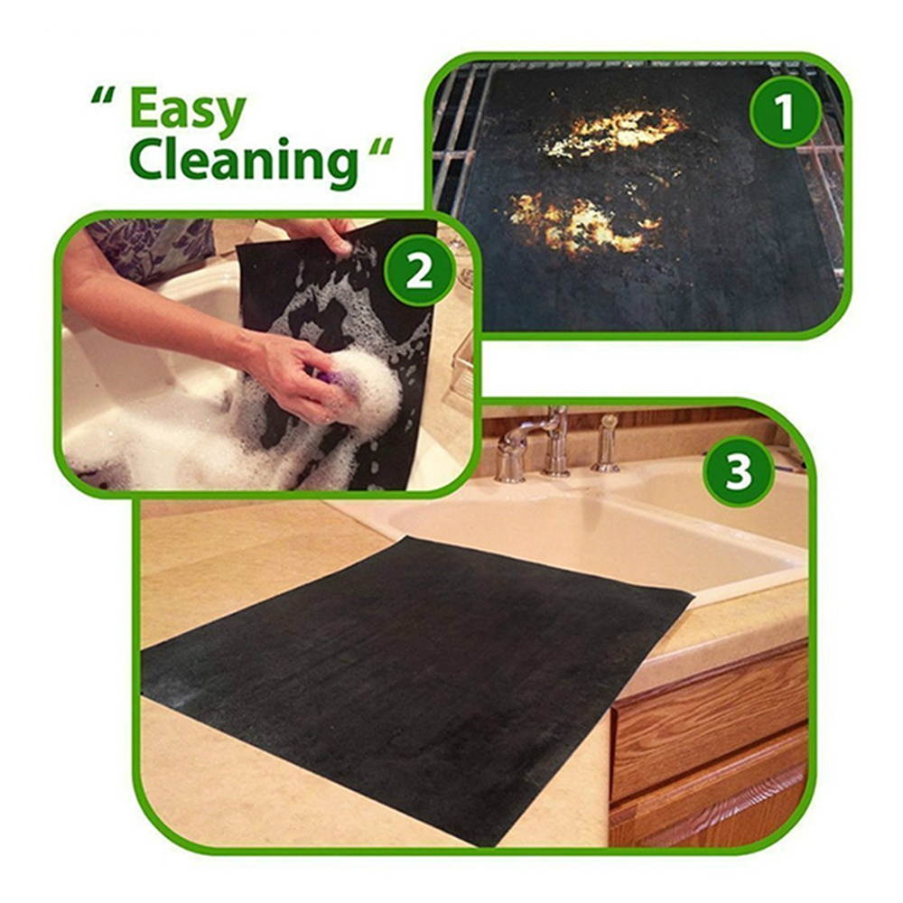 Sauce Basting Brush Barbecue BBQ Grill Oven Liner Grill Mat Non-Stick Barbecue Mat Reusable Heavy Duty Easy to Clean Baking Mat Glass Fiber BBQ Grill Mat table MatBrush Heat Resistant Baking Cooking