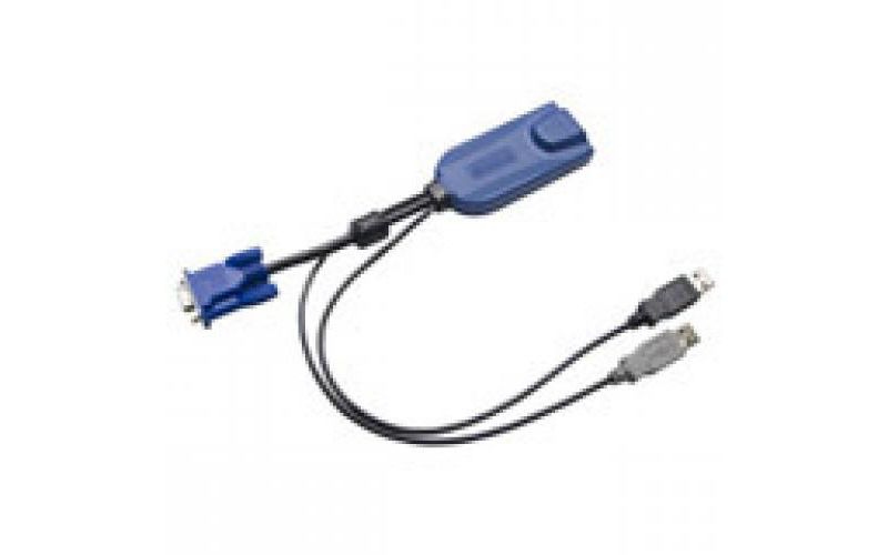Raritan Dominion KX II KVM Cable - HD-15 Male Video, Type A Male USB - RJ-45 Female Network