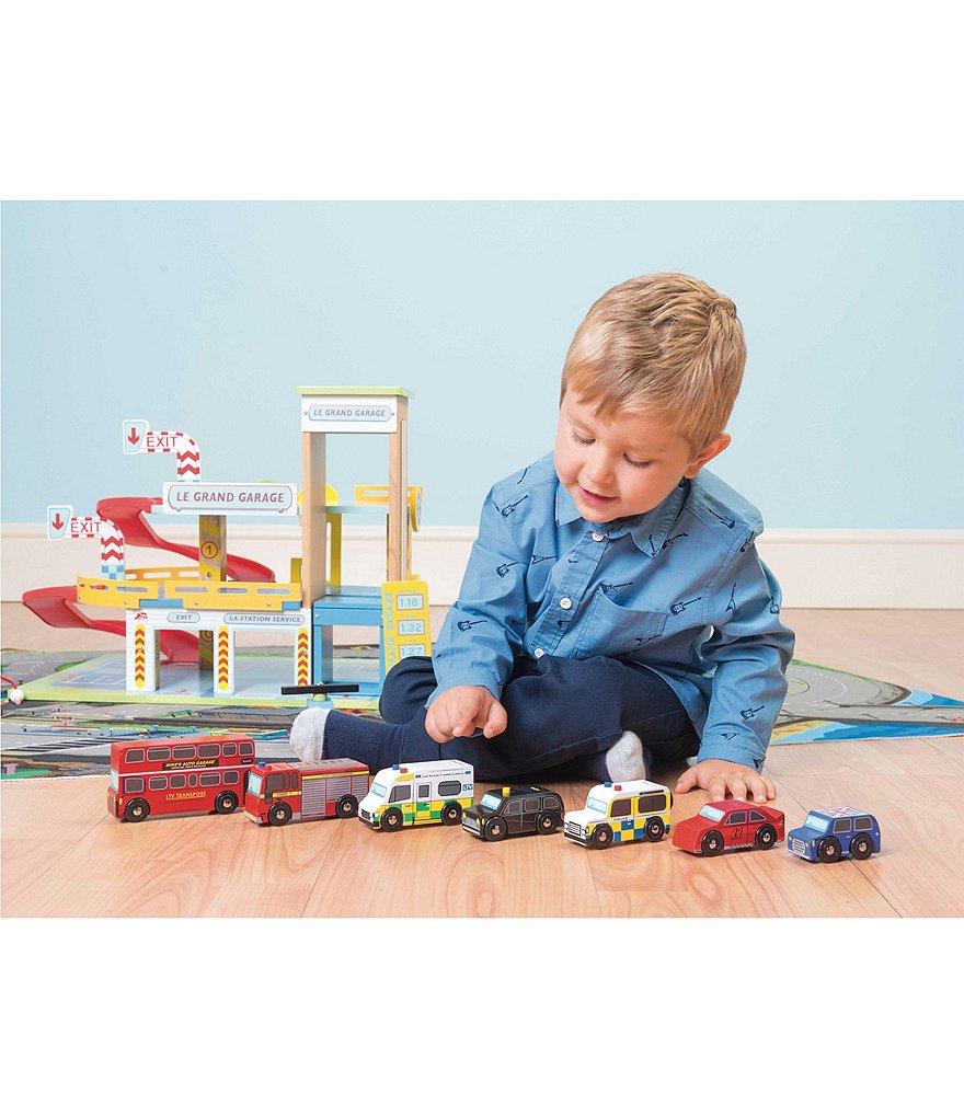 Le Toy Van Trains, Cars & Construction London Car Set