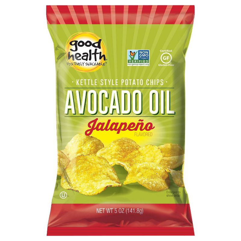 Good Health Avocado Jalapeno Chips - 5oz