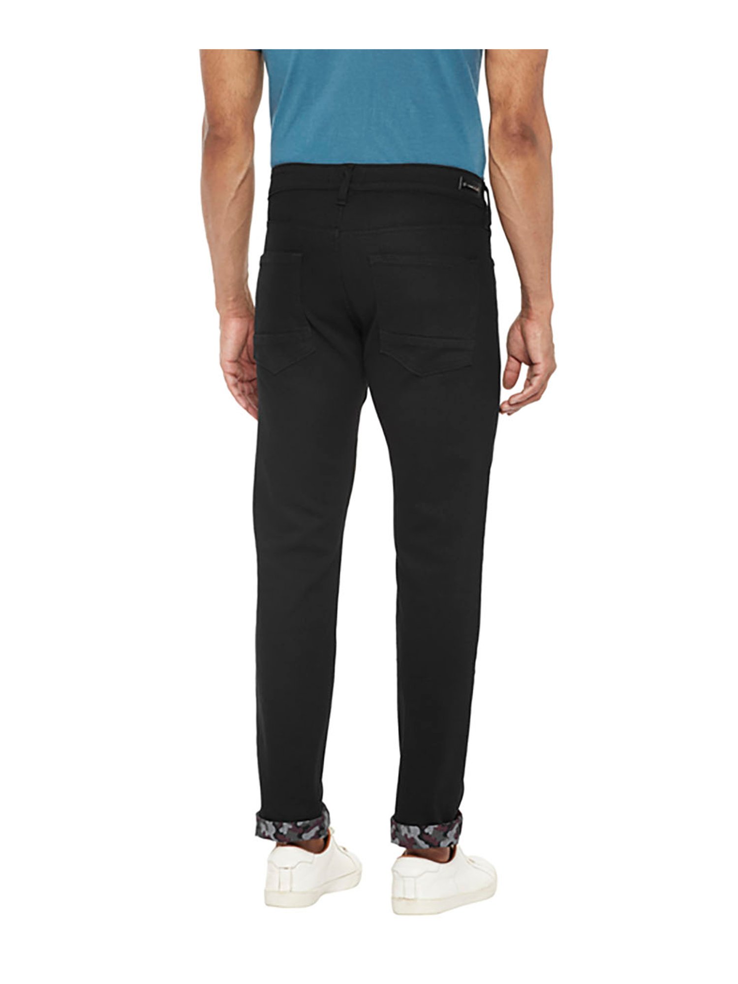 EVERBLUE Blue Tapered slim Fit Midrise Stretchable Jeans