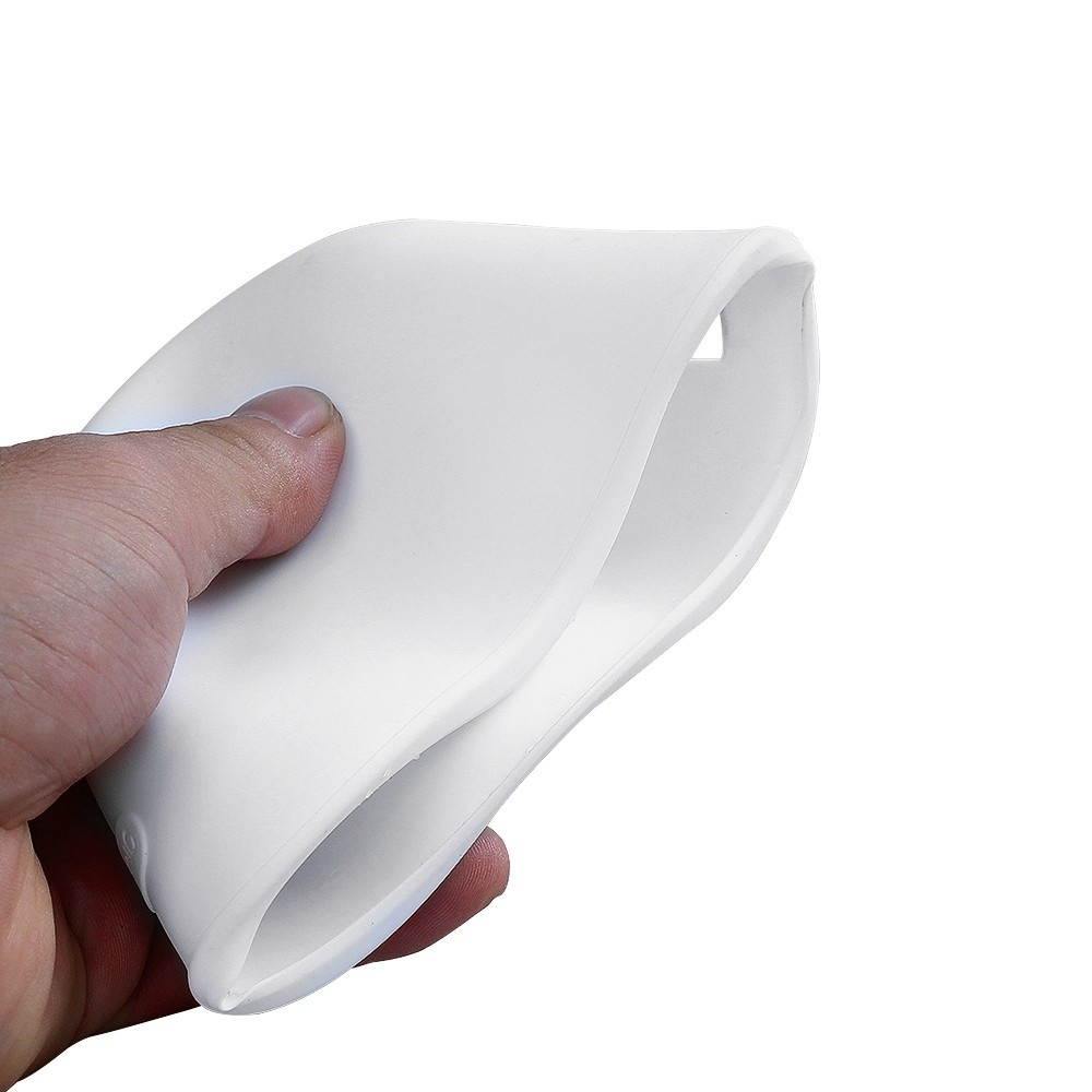 3 Pack Silicone Skin for Arlo Light Security Cameras Weatherproof UV-resistant Case , White