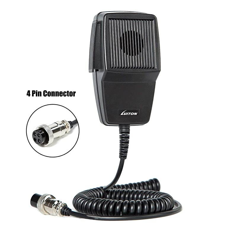 Microphone Speaker Noise Cancelling 4Pin Mic Speaker Compatiable with 29NW RadioMic Speaker Replacement