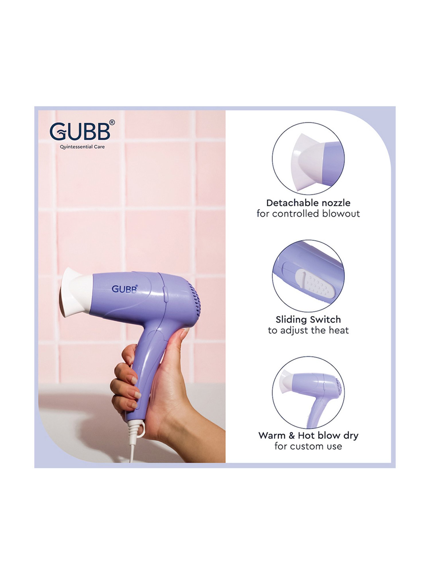 DYSON Supersonic Hair Dryer Blue