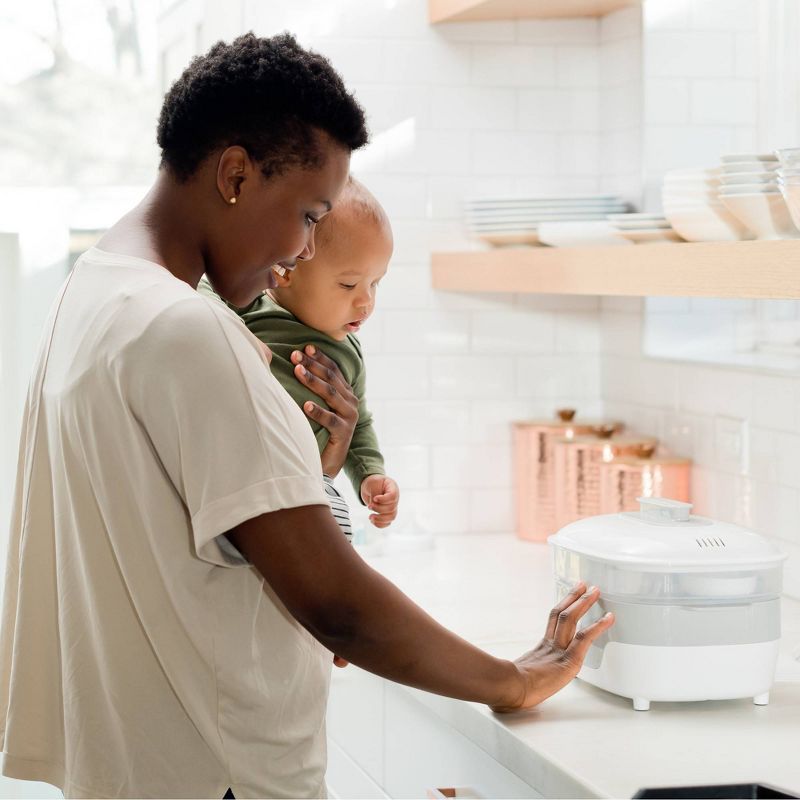 Nanobebe Baby Bottles Sippy Cups & Accessories Microwave Steam Sterilizer