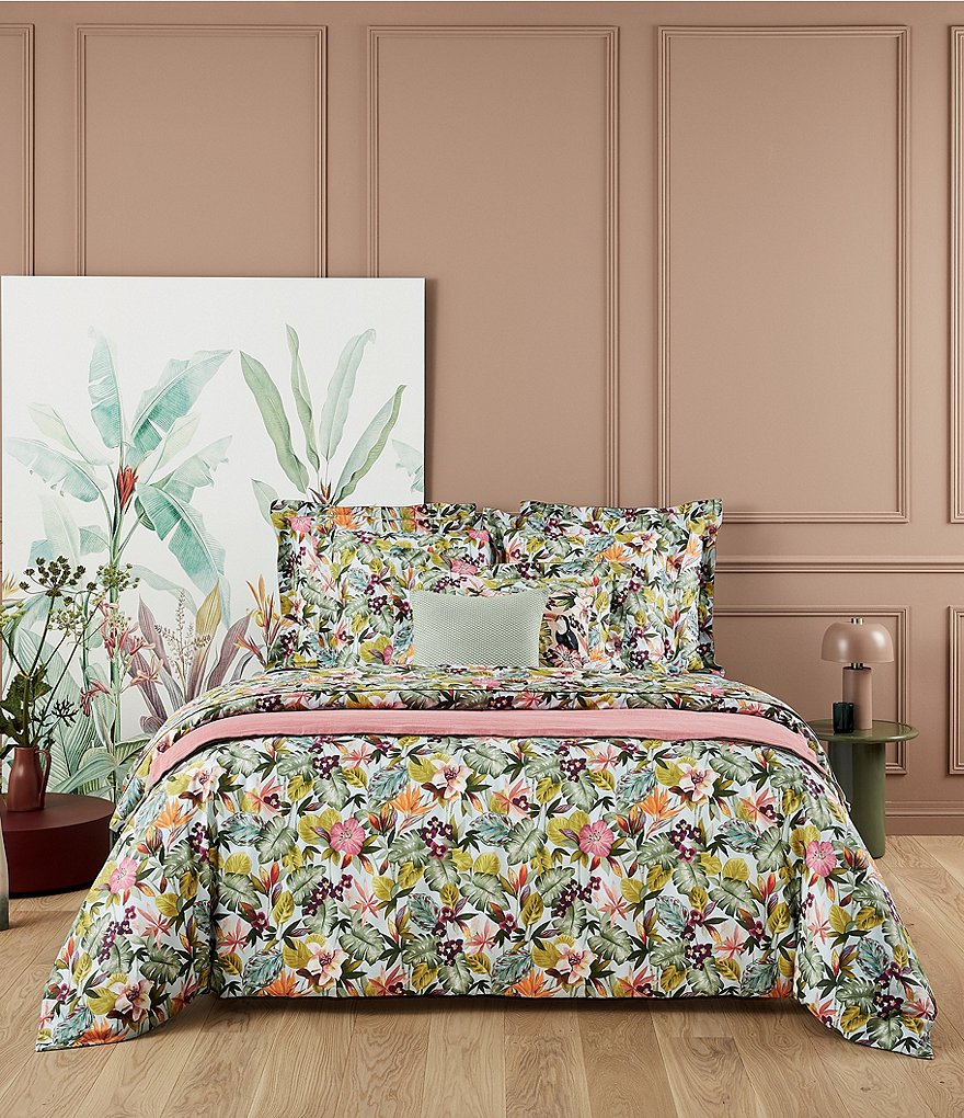 Yves Delorme Utopia Floral Duvet Cover