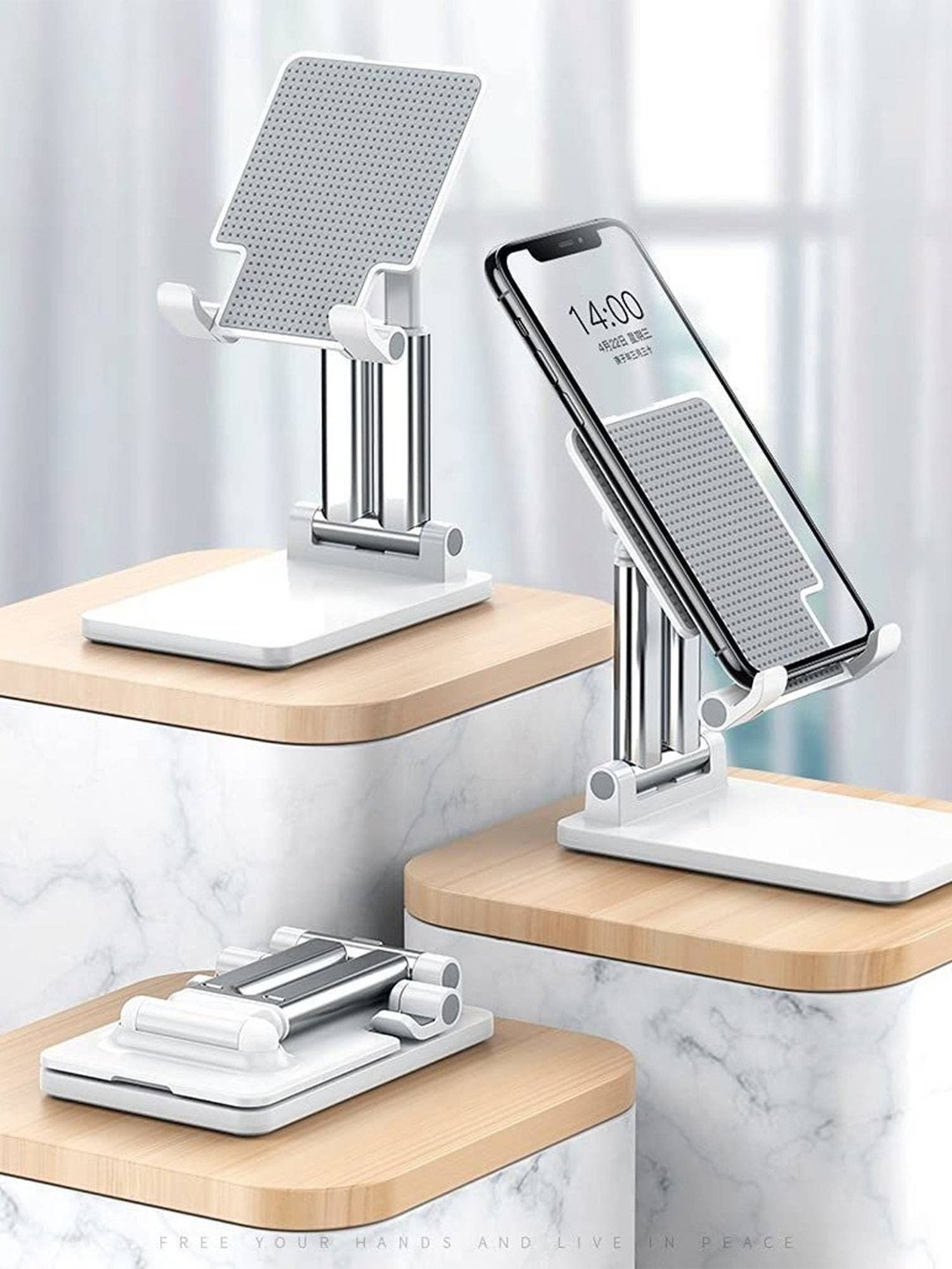 GRIPP Magic Stand Compatible for All Mobile Phones Devices (Black)