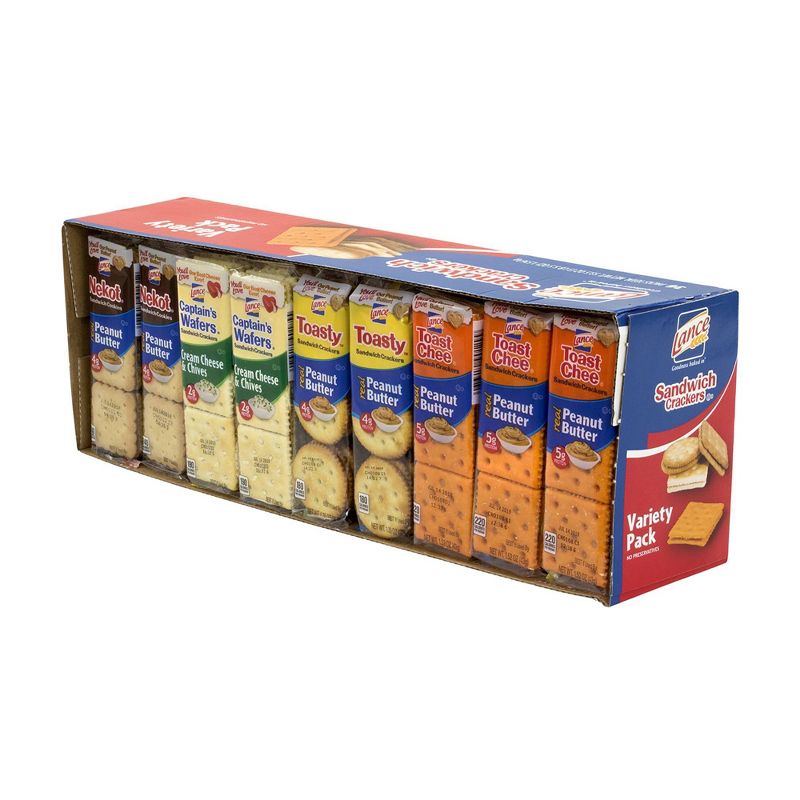Lance Sandwich Crackers Variety Pack 36ct