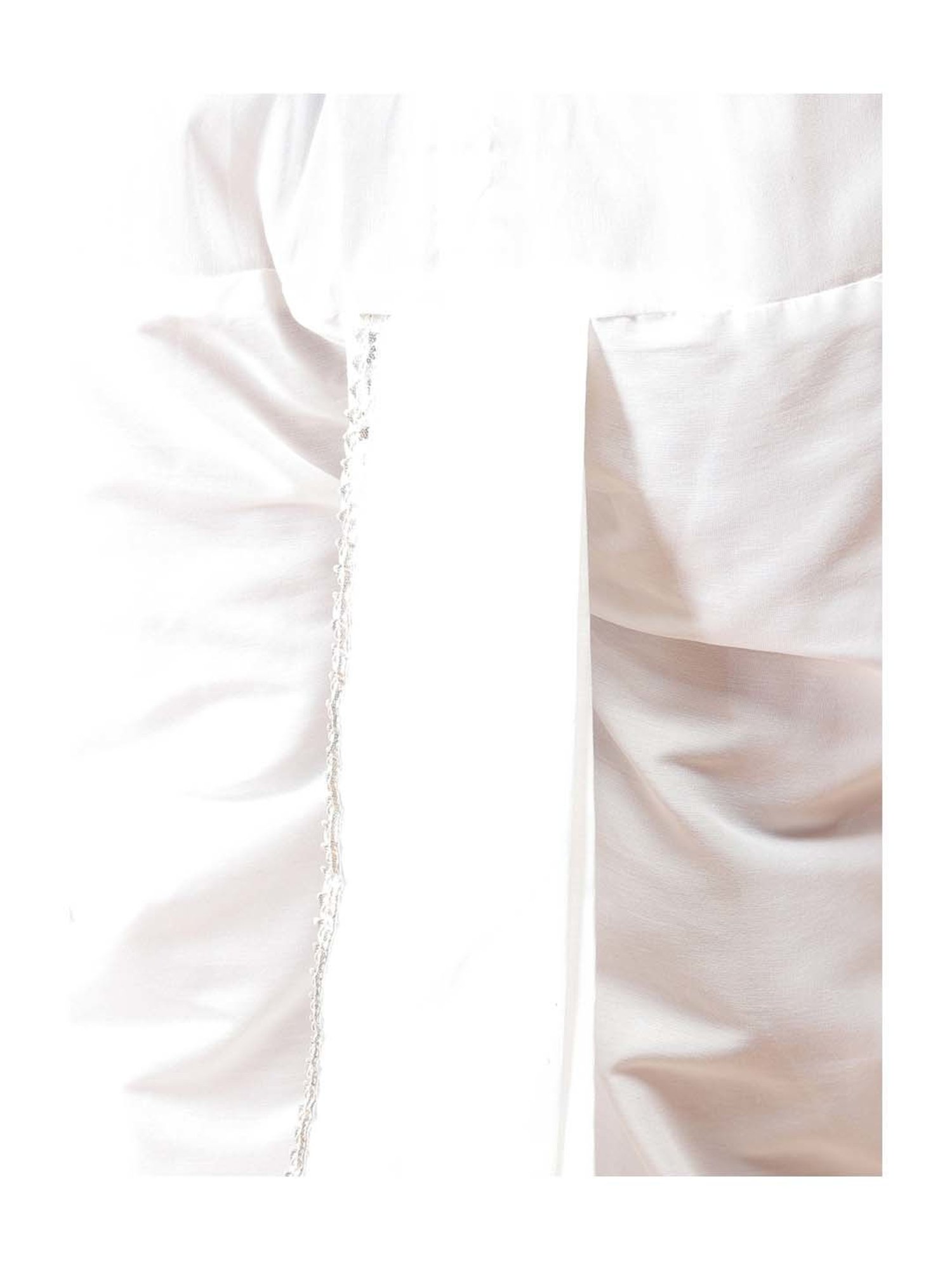 TABARD Kids Blue & White Cotton Regular Fit Kurta Set