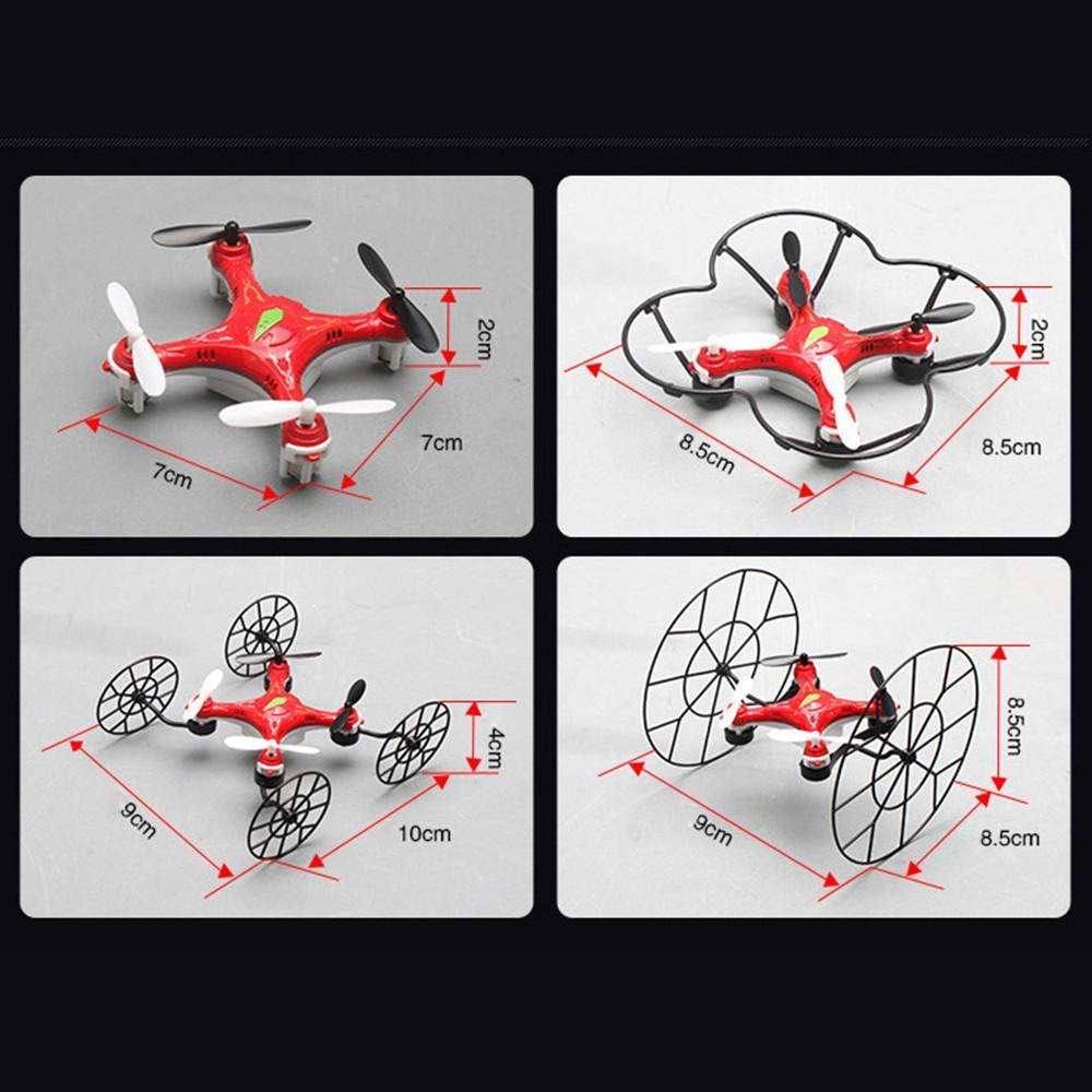668-Q5 Remote Control Toys 4in1 4Axis RC Quadcopter Quad Copter Mini Helicopters Drone  Red
