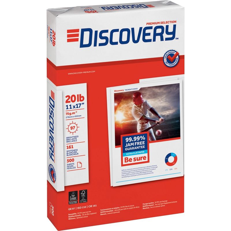 Discovery Multipurpose Paper 11"x17" 20 Lb 97 GE 2500Sht/CT WE 00042