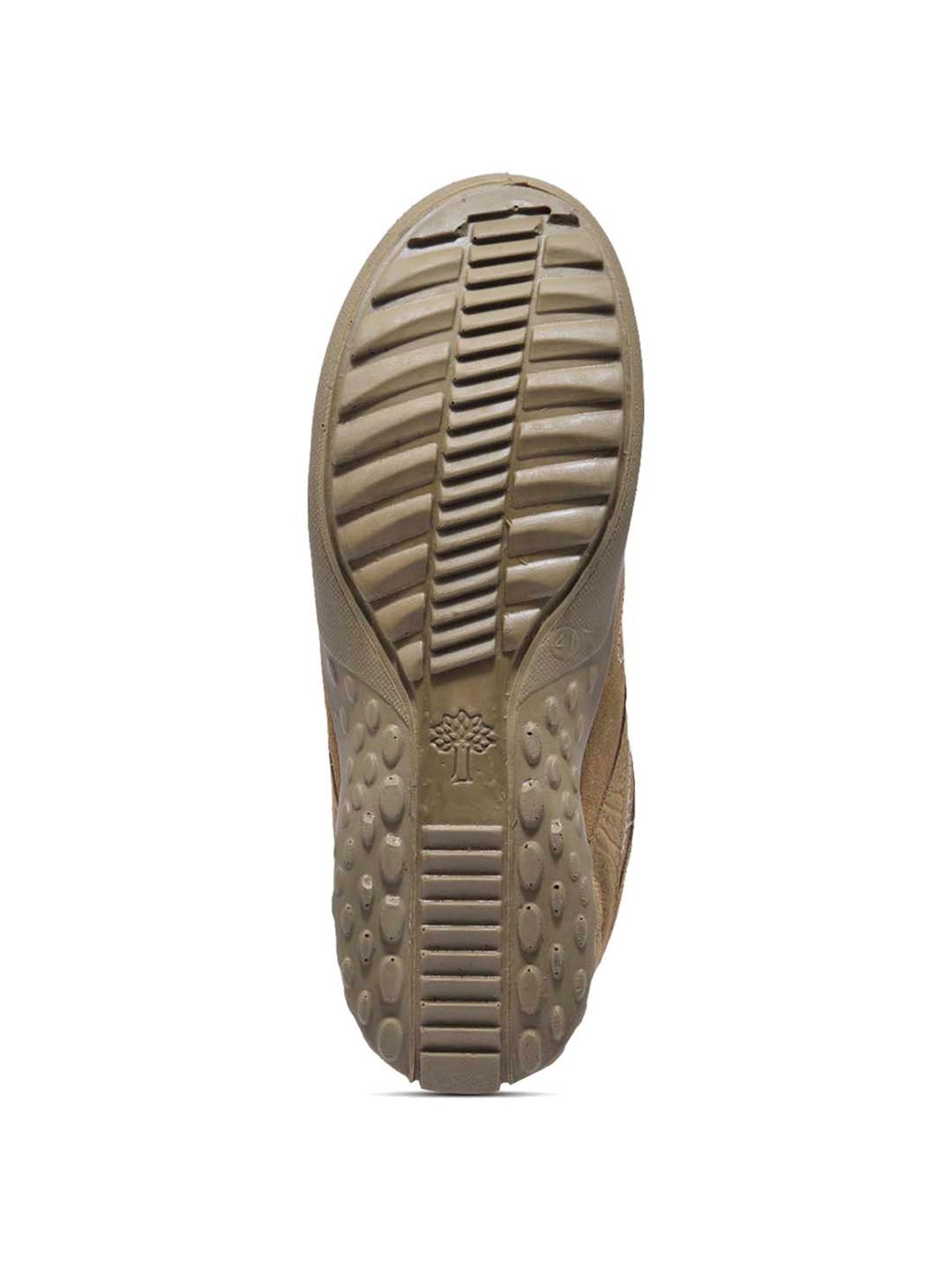 Woodland Men's Camel Casual Slip-Ons