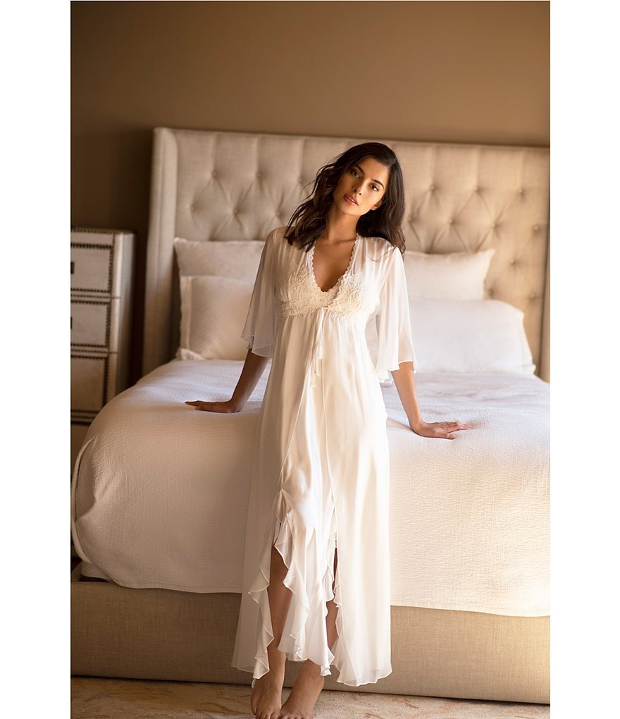 kate spade new york Bridal Charmeuse Robe