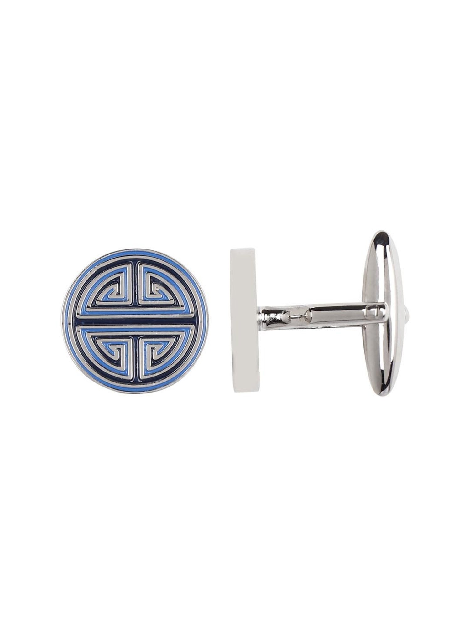 The Real Effect London 800 Silver Cufflinks for Men