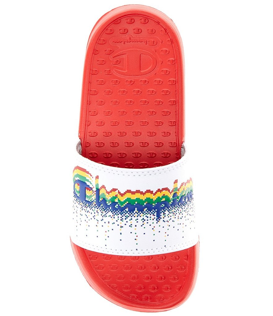 Champion Girl's Super Slide Flurry Logo Detail Sandals (Youth)