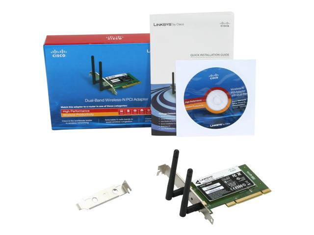 Linksys WMP600N PCI Wireless Adapter with Dual-Band