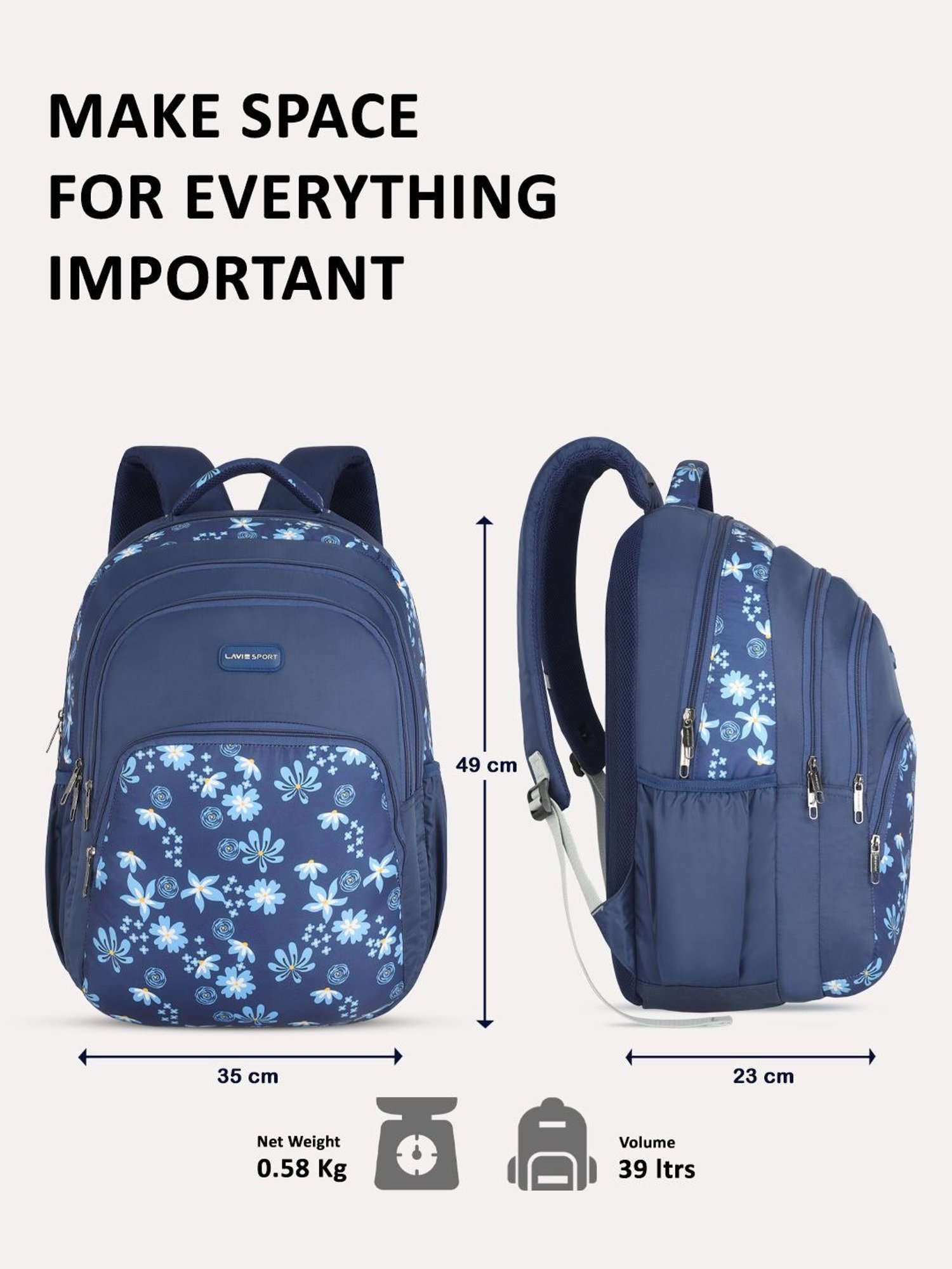 Wildcraft Blaze 30 Tan Backpack