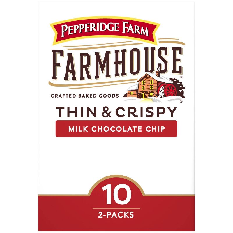 Pepperidge Farm Thin & Crispy Milk Chocolate Multipack - 10ct