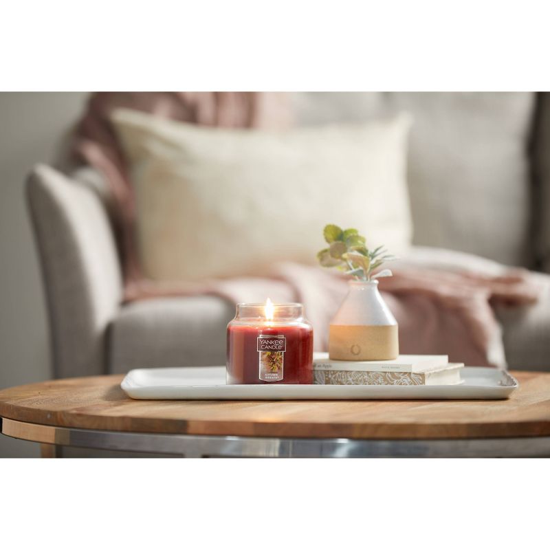 14.5oz Glass Jar Autumn Wreath Candle - Yankee Candle