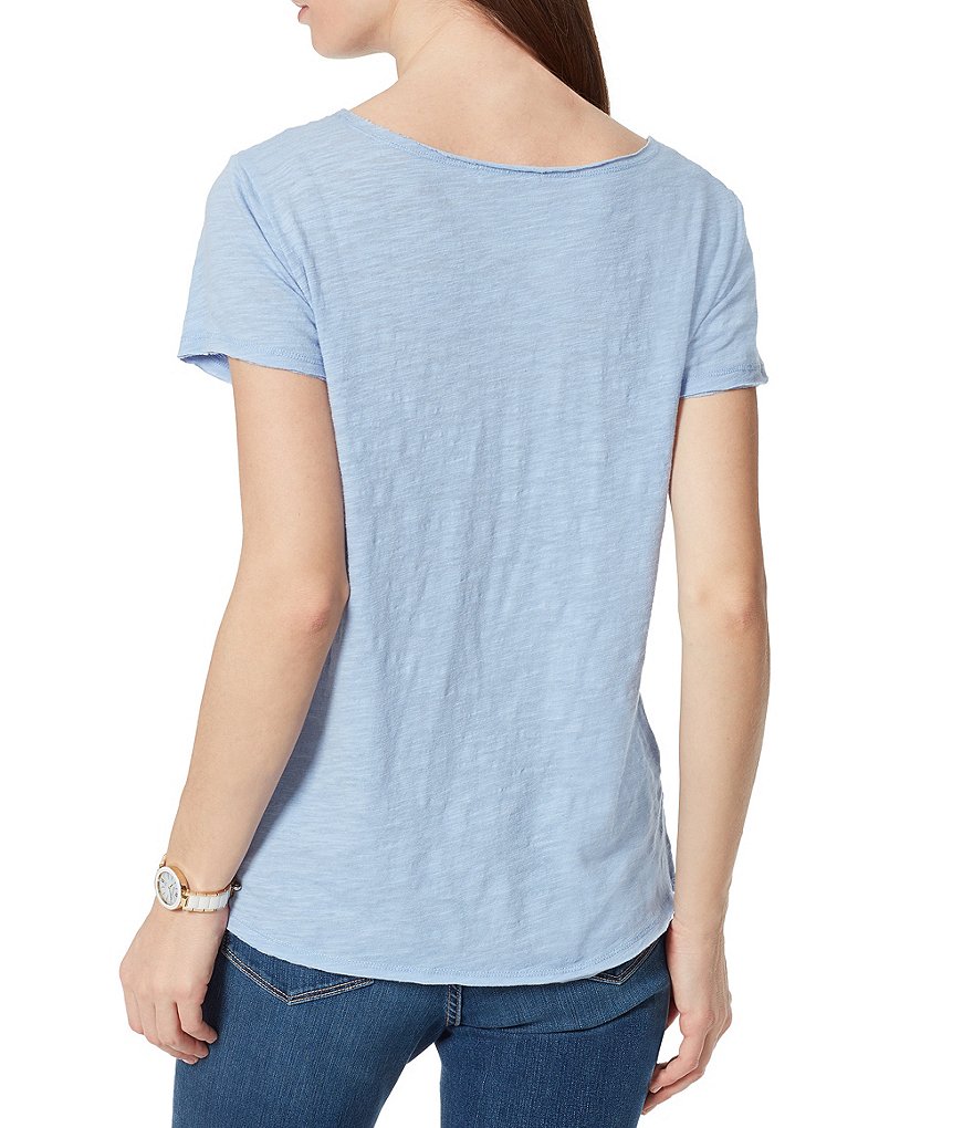 IBKUL Pricilla Print Long Sleeve Mock Neck Top