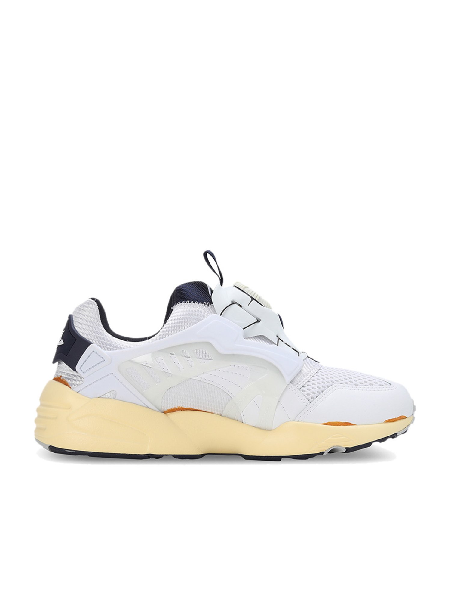 Puma Men's Disc Blaze The Never Worn II White Casual Sneakers
