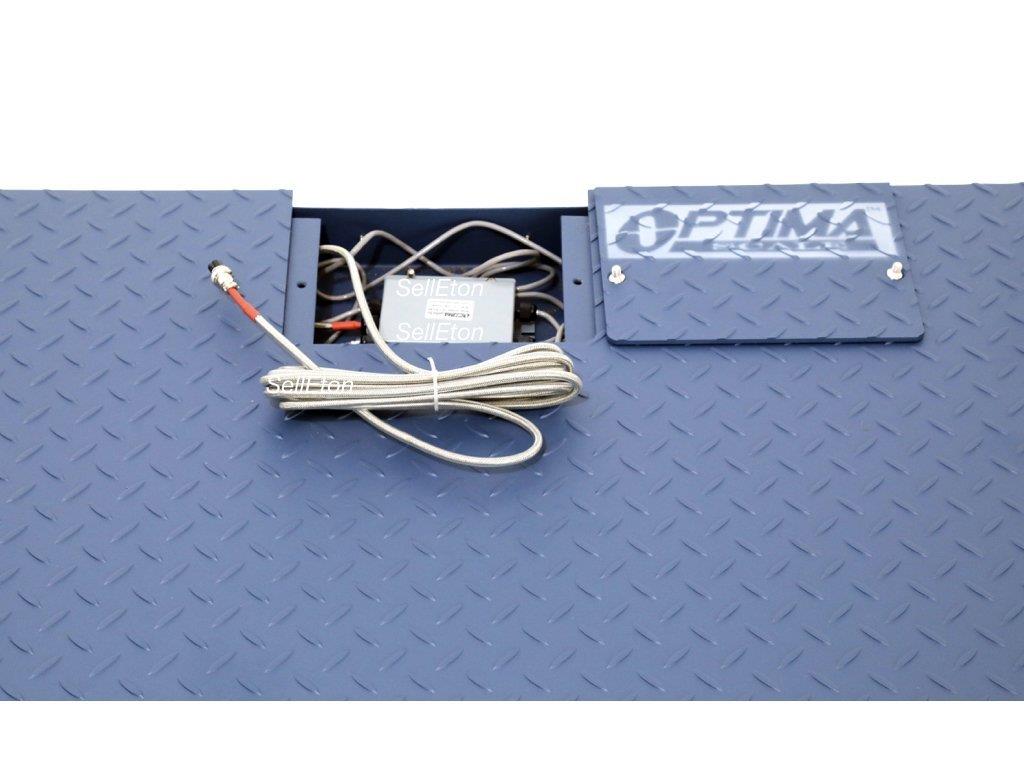 Optima Scales OP-916-2x2-5 NTEP Heavy Duty Pallet Scale - 2 x 2 ft., 5000 x 1 lb.