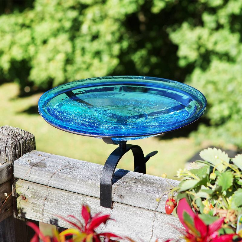 9" Classic II Birdbath with Tripod Stand Antique Copper - Achla Designs