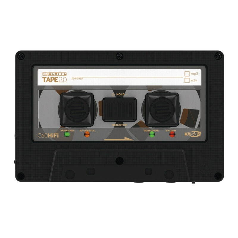 Reloop Tape 2 Stereo-Input microSD Card Portable Mixtape Recorder