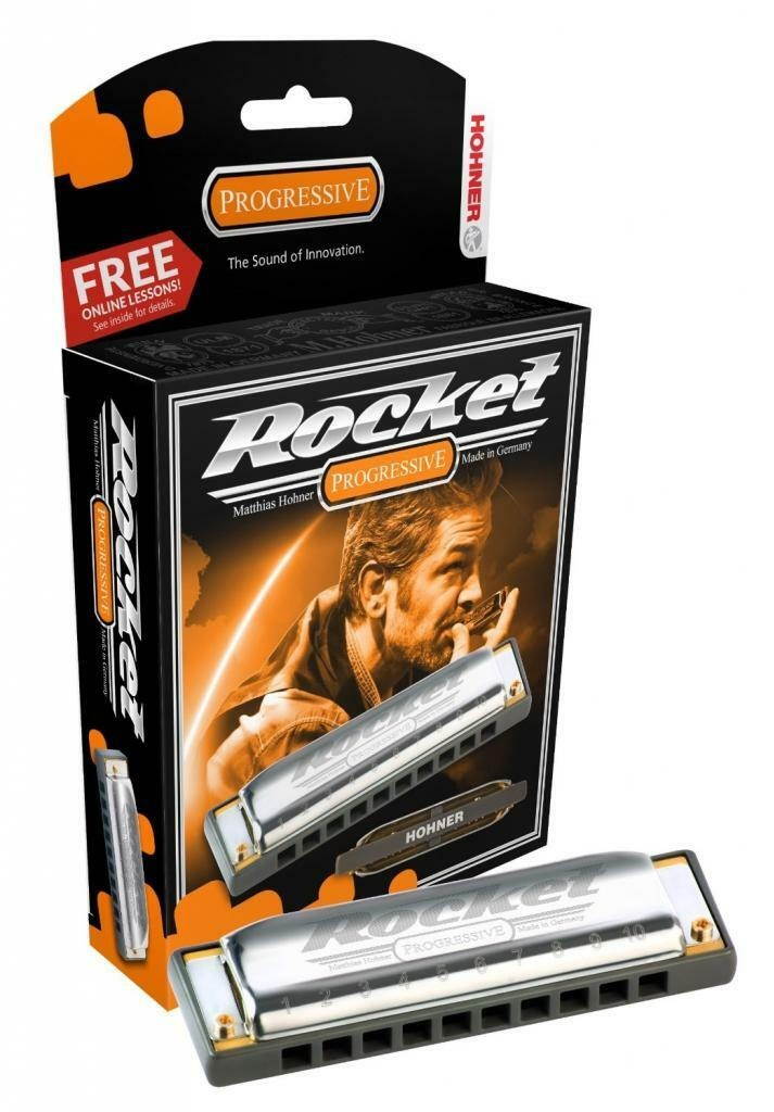 Hohner Rocket Harmonica Boxed Key of BF, M2013BX-BF