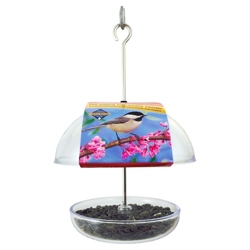 Droll Yankees The Cutest Chickadee Feeder - Clear