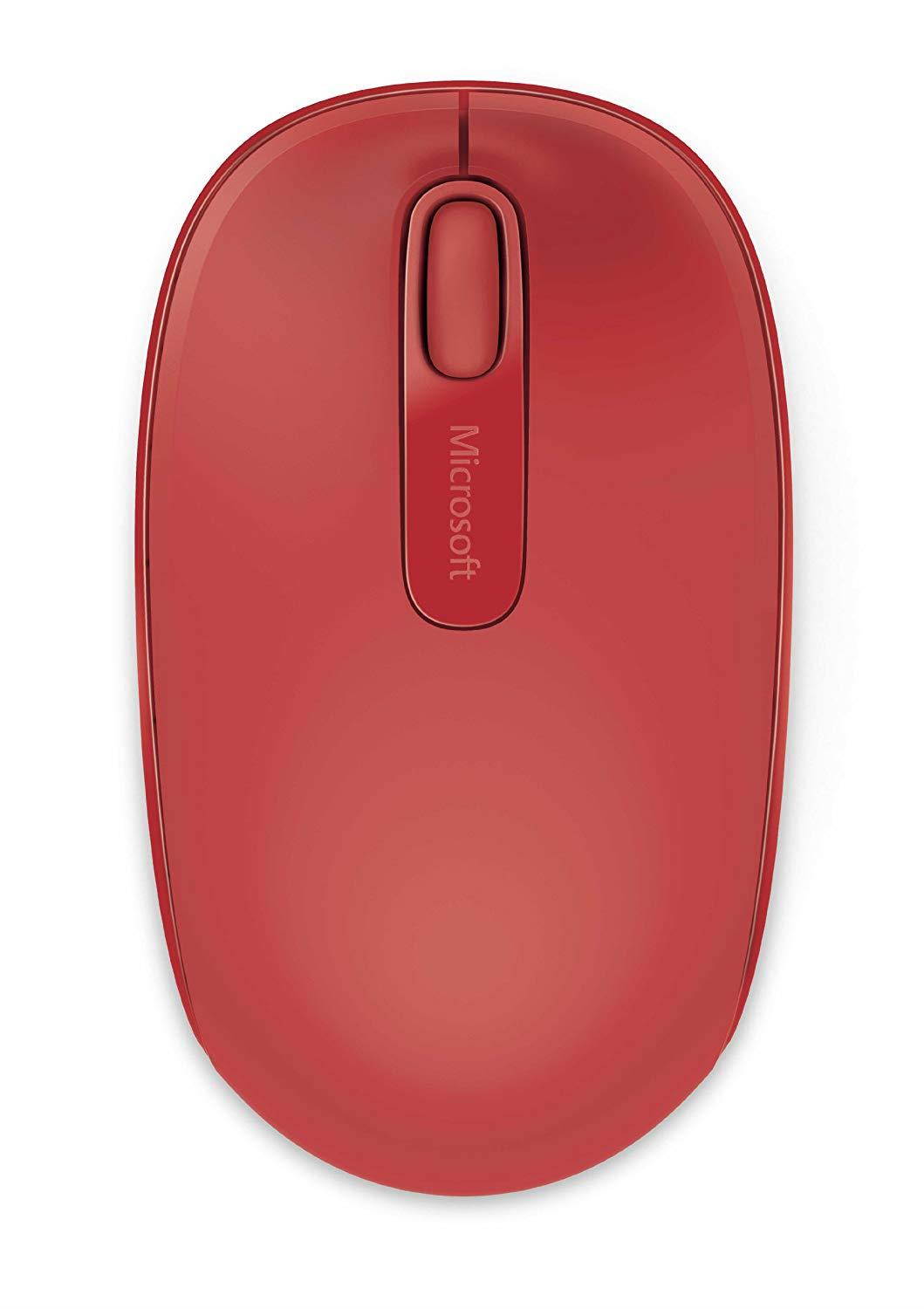 Microsoft Wireless Mobile Mouse 1850 - Flame Red (U7Z-00031)