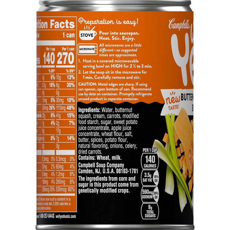 Campbell's Well Yes! Soup Butternut Squash - 16.2oz