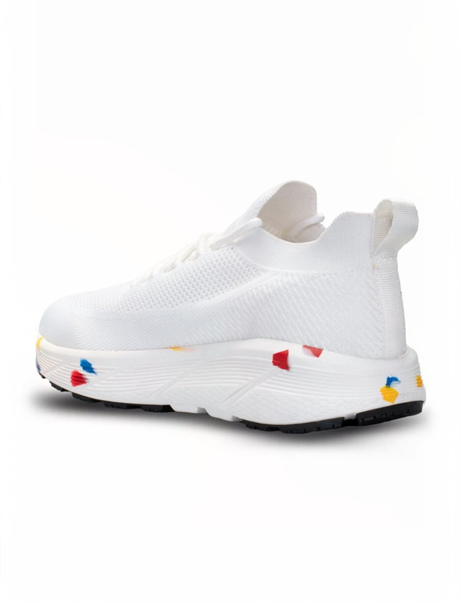 Atom Men's Ultimate White Running Shoes