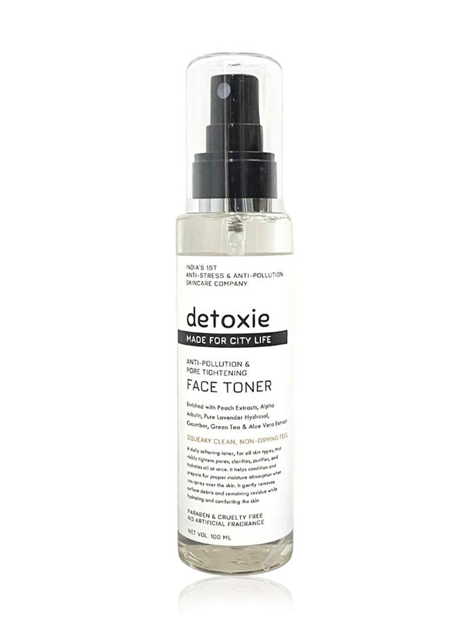 Detoxie Anti-Pollution & Pore Tightening Face Toner - 100 ml