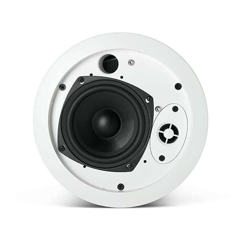 4.5" Background/ForegroundCeiling Speaker, White, Sold as Pair (24C), Inch (Control Micro)