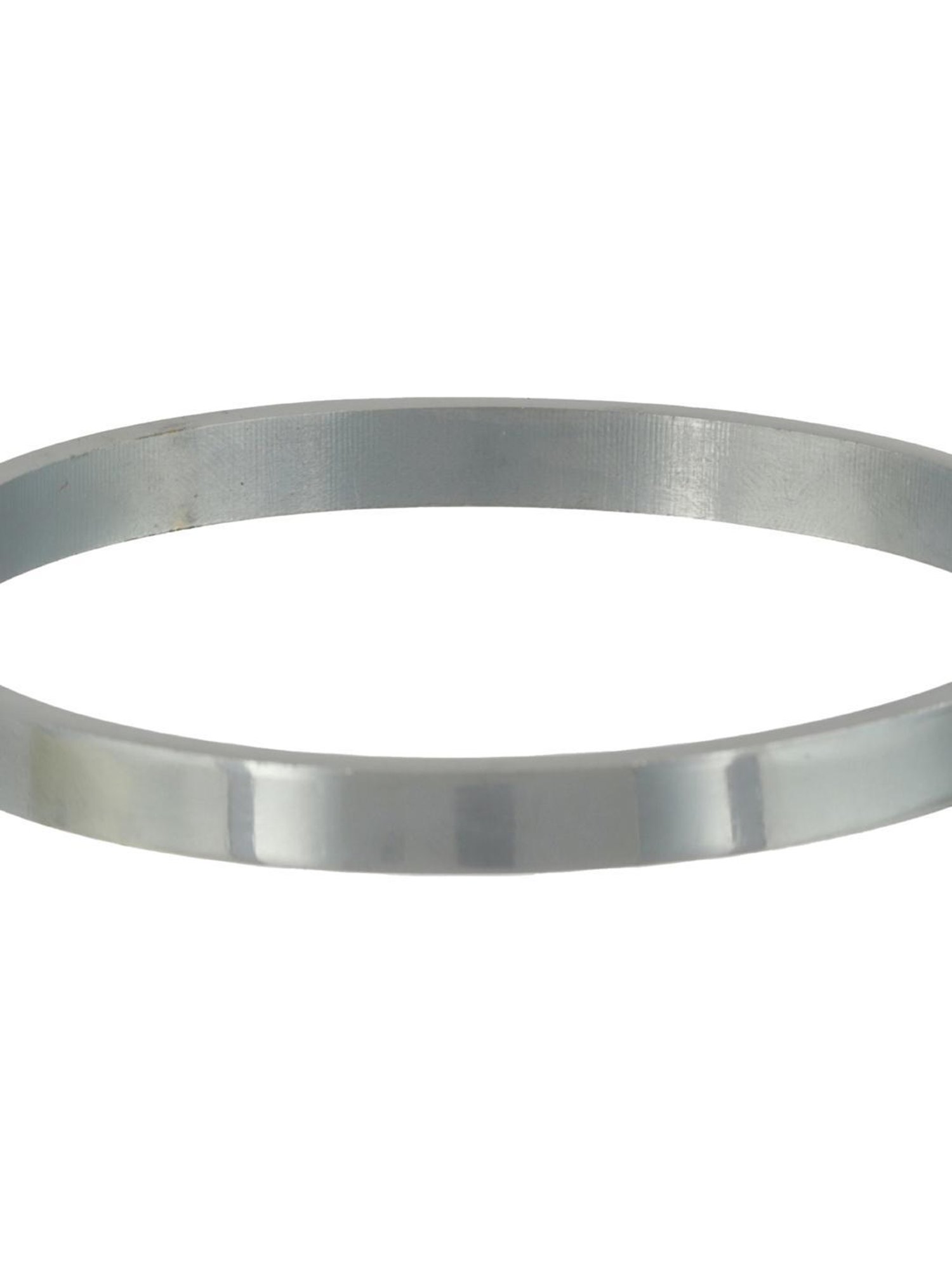 Bold by Priyaasi Solid Silver-Plated Cuff Bracelet for Men