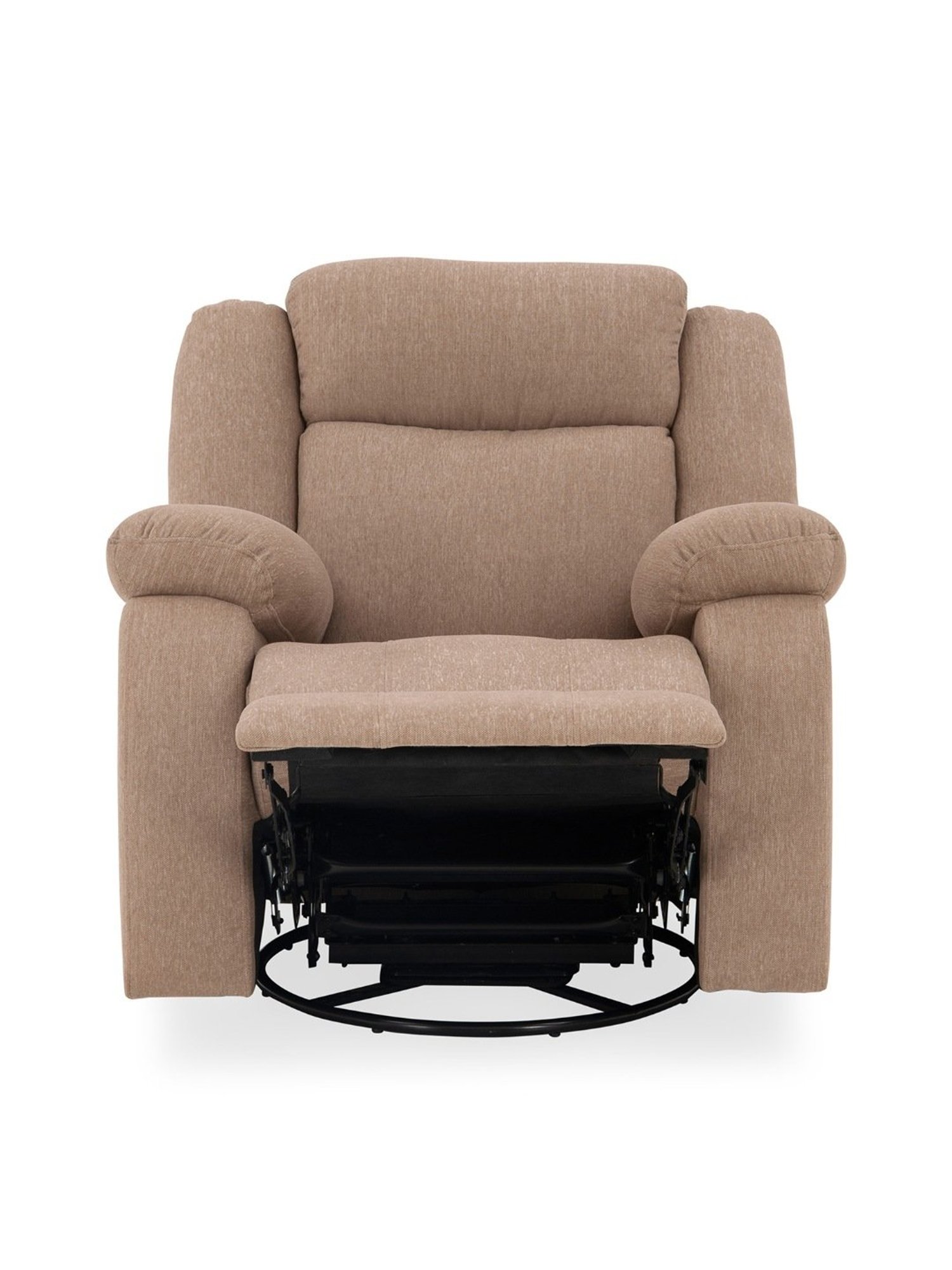 Duroflex Avalon RRR Brown Polyester Rocking & Revolving Single Seater Recliner